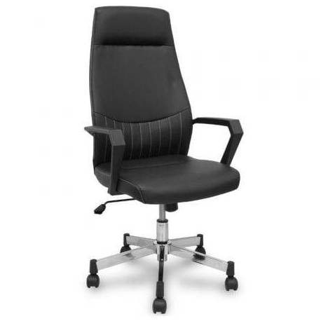 SILLA DE OFICINA PIQUERAS Y CRESPO OPTI520 520DBSP840CRRN/ NEGRA