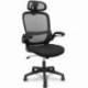 SILLA DE OFICINA PIQUERAS Y CRESPO PRO525 525BM840B840RNC/ NEGRA