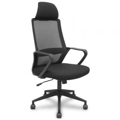 SILLA DE OFICINA PIQUERAS Y CRESPO PRO534 534BNY10050PNRN/ NEGRO
