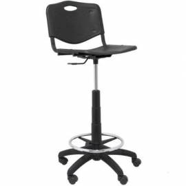 TABURETE PIQUERAS Y CRESPO ROBLEDO PVC T26GNI840RN/ NEGRO
