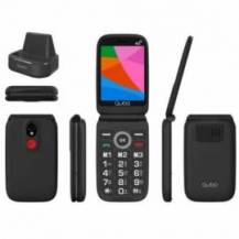 TELÉFONO MÓVIL QUBO X-340CB 4G PARA PERSONAS MAYORES/ NEGRO