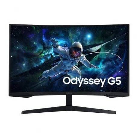 MONITOR GAMING CURVO SAMSUNG ODYSSEY G5 S32CG552EU 32'/ QHD/ 1MS/ 165HZ/ VA/ NEGRO
