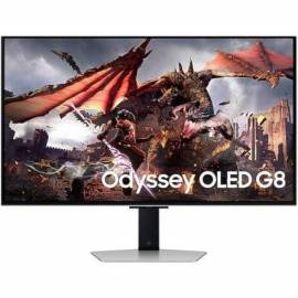 SMART MONITOR GAMING SAMSUNG ODYSSEY OLED G8 S32DG800SU 32'/ 4K/ 0.03MS/ 240HZ/ MULTIMEDIA/ REGULABLE EN ALTURA/ SMART TV/ PLATA