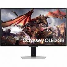 SMART MONITOR GAMING SAMSUNG ODYSSEY OLED G8 S32DG800SU 32'/ 4K/ 0.03MS/ 240HZ/ MULTIMEDIA/ REGULABLE EN ALTURA/ SMART TV/ PLATA