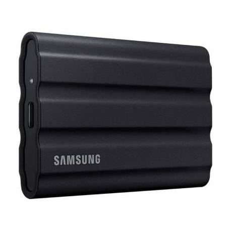 DISCO EXTERNO SSD SAMSUNG PORTABLE T7 SHIELD 1TB/ USB 3.2/ NEGRO