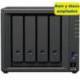 NAS SYNOLOGY DISKSTATION DS425+/ 4 BAHÍAS 3.5'- 2.5'/ 6GB DDR4/ 16TB/ FORMATO TORRE