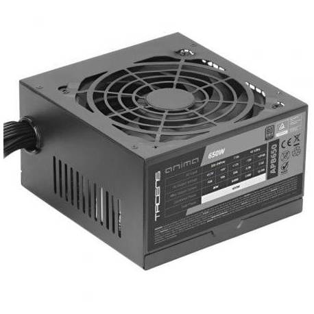 FUENTE DE ALIMENTACIÓN TACENS ANIMA APB650/ 650W/ VENTILADOR 12CM/ 80 PLUS SILVER