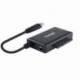 ADAPTADOR PARA DISCOS DUROS 2.5'/3.5' TOOQ TQHDA-01A/ USB 3.0 MACHO - SATA