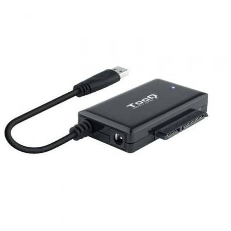 ADAPTADOR PARA DISCOS DUROS 2.5'/3.5' TOOQ TQHDA-01A/ USB 3.0 MACHO - SATA