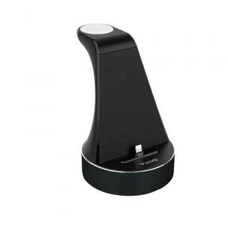 BASE DE CARGA INALÁMBRICA PARA APPLE WATCH Y IPHONE TOOQ TQCD02L