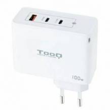 CARGADOR DE PARED GAN TOOQ TQWC-GANQC2PD100W/ 2XUSB TIPO-C/ 1XUSB/ 100W