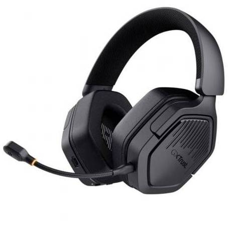 AURICULARES GAMING INALÁMBRICOS CON MICRÓFONO TRUST GAMING GXT 493PS CARUS PS5/ JACK 3.5/ BLUETOOTH/ NEGROS