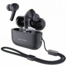 AURICULARES BLUETOOTH VENTION ECHO LITE E11 PLUS CON ESTUCHE DE CARGA/ AUTONOMÍA 6H/ NEGROS