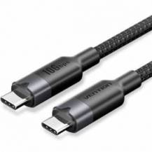 CABLE USB 3.2 TIPO-C 5A VENTION TRGBF/ USB TIPO-C MACHO - USB TIPO-C MACHO/ HASTA 100W/ 10GBPS/ 1M/ NEGRO