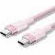 CABLE USB 2.0 TIPO-C 5A VENTION TRIPH/ USB TIPO-C MACHO - USB TIPO-C MACHO/ HASTA 240W/ 480MBPS/ 2M/ ROSA
