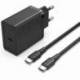 CARGADOR DE PARED VENTION FAHBF-EU/ 1XUSB TIPO-C + 2X CABLE USB TIPO-C/ 25W