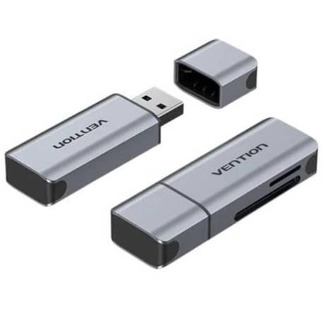 LECTOR DE TARJETAS EXTERNO VENTION CLIH0/ USB 3.0