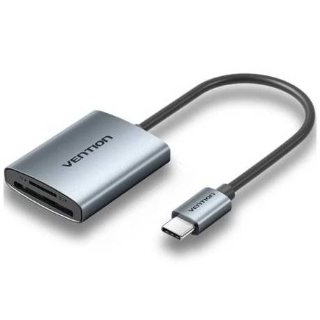 LECTOR DE TARJETAS EXTERNO VENTION CLOHB/ USB TIPO-C