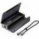 DOCKING USB TIPO-C PARA STEAM DECK / SWITCH VENTION TPZH0/ 2XHDMI 4K/ 3XUSB/ 1XUSB TIPO-C/ 1XUSB TIPO-C PD/ 1XRJ45/ 1XLECTOR
