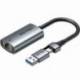 ADAPTADOR USB/USB TIPO-C - RJ45 VENTION CFQHB/ 1000MBPS