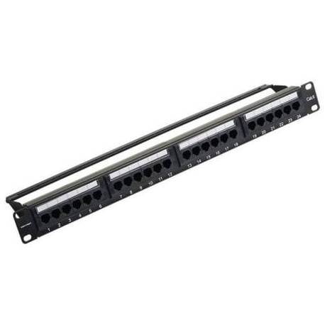 PATCH PANEL AISENS KGCB0/ 24 PUERTOS/ CAT.6