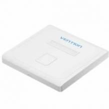 PLACA DE PARED KEYSTOCK VENTION IFDW0/ 1 PUERTOS RJ45