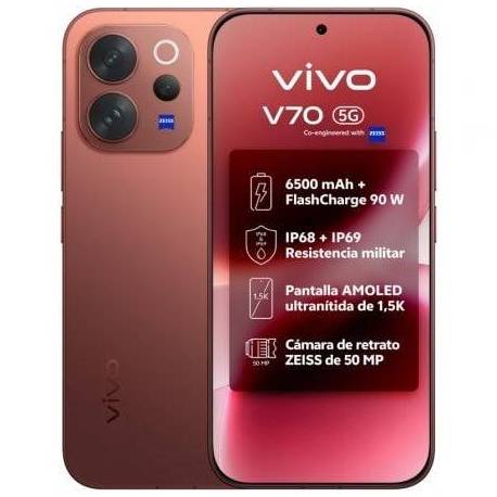 SMARTPHONE VIVO V70 8GB/ 512GB/ 6.59'/ 5G/ MARRÓN