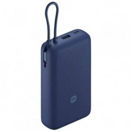 POWERBANK 20000MAH XIAOMI 33W POWER BANK INTEGRATED CABLE/ 33W/ AZUL/ INCLUYE CABLE USB TIPO-C