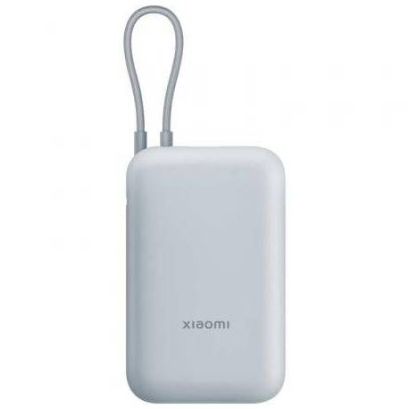 POWERBANK 10000MAH XIAOMI POWER BANK INTEGRATED CABLE/ 22.5W/ AZUL/ INCLUYE CABLE USB TIPO-C