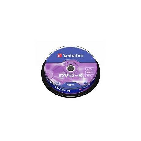 DVD+R VERBATIM ADVANCED AZO 16X/ TARRINA-10UDS