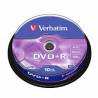 DVD+R VERBATIM ADVANCED AZO 16X/ TARRINA-10UDS