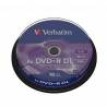 DVD+R DOBLE CAPA VERBATIM ADVANCED AZO 8X/ TARRINA-10UDS