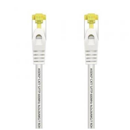 CABLE DE RED RJ45 SFTP AISENS A146-0489 CAT.7/ 50CM/ BLANCO
