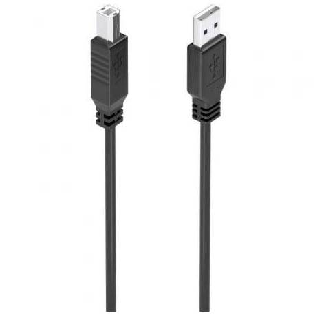 CABLE ALARGADOR USB 2.0 AISENS A101-0906/ USB MACHO - USB TIPO-B/ 15M/ NEGRO