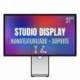 APPLE STUDIO DISPLAY 27'/ CRISTAL NANO TEXTURIZADO/ SOPORTE CON ALTURA E INCLINACIÓN AJUSTABLE