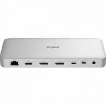 DOCKING USB TIPO-C 4.0 D-LINK DUF-901/E/ 3XUSB/ 3XUSB TIPO-C/ 2XDISPLAYPORT/ 1XRJ45/ 1XUSB TIPO-C PD/ BLANCO