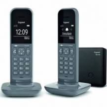 TELÉFONO INALÁMBRICO GIGASET CL390/ PACK DUO/ GRIS