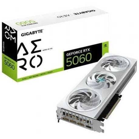 TARJETA GRÁFICA GIGABYTE GEFORCE RTX 5060 AERO OC/ 8GB GDDR7