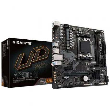 PLACA BASE GIGABYTE A620M H SOCKET AM5/ DDR5/ PCIE 4.0/ MICRO ATX