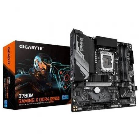 PLACA BASE GIGABYTE B760M GAMING X DDR4 GEN5 SOCKET 1700/ DDR4/ PCIE 5.0/ MICRO ATX
