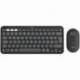 TECLADO Y RATÓN INALÁMBRICOS LOGITECH PEBBLE 2 COMBO