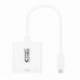 CONVERSOR NANOCABLE 10.16.4103/ USB TIPO-C MACHO - DVI-D (24+1) HEMBRA/ 15CM/ BLANCO