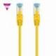 CABLE DE RED RJ45 SFTP NANOCABLE 10.20.1700-L25-Y CAT.7/ LSZH/ 25CM/ AMARILLO