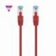 CABLE DE RED RJ45 SFTP NANOCABLE 10.20.1701-R CAT.7/ 1M/ ROJO