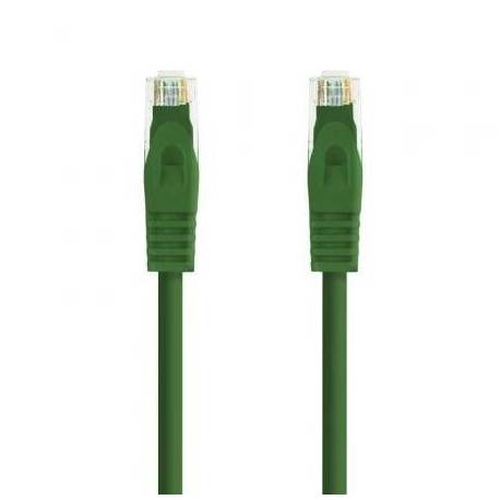 CABLE DE RED RJ45 UTP NANOCABLE 10.20.1800-L25-GR CAT.6A/ LSZH/ 25CM/ VERDE