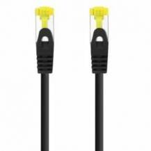 CABLE DE RED RJ45 SFTP NANOCABLE 10.20.1900-L25-BK CAT.6A/ LSZH/ 25CM/ NEGRO