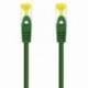 CABLE DE RED RJ45 SFTP NANOCABLE 10.20.1900-L25-GR CAT.6A/ LSZH/ 25CM/ VERDE
