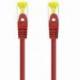 CABLE DE RED RJ45 SFTP NANOCABLE 10.20.1900-L25-R CAT.6A/ LSZH/ 25CM/ ROJO