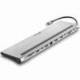 DOCKING USB TIPO-C NGS WONDERDOCK12/ 3XUSB/ 2XHDMI 4K/ 1XVGA/ 1XRJ45/ 1XLECTOR DE TARJETAS/ 1XJACK 3.5/ 1XUSB TIPO-C PD/ GRIS