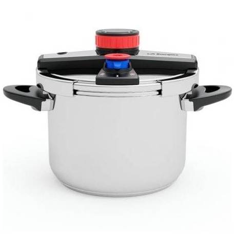 OLLA A PRESIÓN ORBEGOZO HP 6200/ 6L/ ACERO INOXIDABLE/ APTA PARA INDUCCIÓN